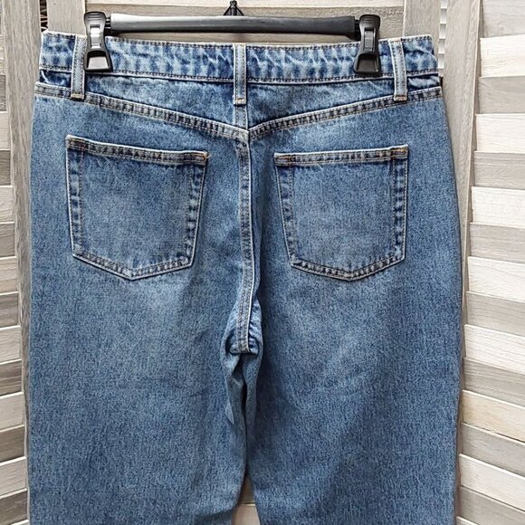 Mid-Rise Boyfriend Medium Wash Jeans | Future Collective | 6 - Picture 5 of 13